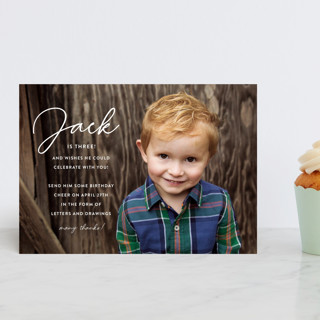 Birthday Script Petite Children's Birthday Party Invitations