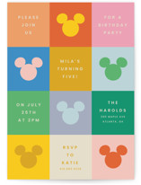 Petite Children's Birthday Party Invitations