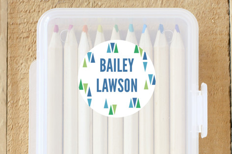 Terrific Triangle Custom Name Labels