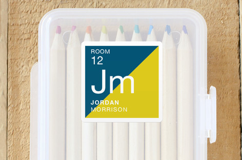 Modern Periodic Custom Name Labels