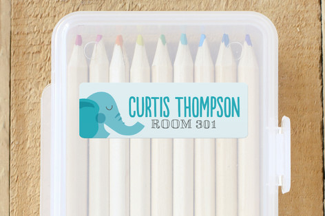 Little Elephant Custom Name Labels