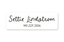 Settie Custom Name Labels