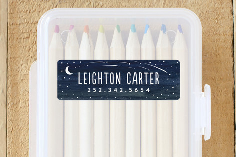 Shooting Star Custom Name Labels