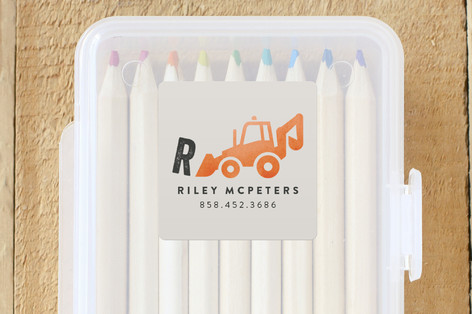 Little Loader Custom Name Labels