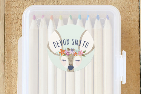 My Deer Custom Name Labels