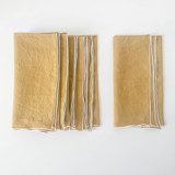 STONE WASHED LINEN NAPKINS // SET OF 4 Cloth Napkins