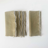STONE WASHED LINEN NAPKINS // SET OF 4 Cloth Napkins