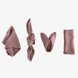 ORGANIC COTTON NAPKINS // SET OF 4 Cloth Napkins