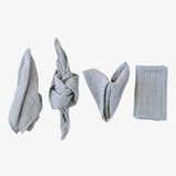 ORGANIC COTTON NAPKINS // SET OF 4 Cloth Napkins