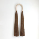 Tall Fiber Art Wall Hanging Comission Commissioned Original Textile Art