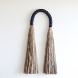 Modern fiber art commission- Jute Arch Commissioned Original Textile Art