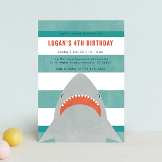 Fin-tastic! Children's Birthday Party Postcards