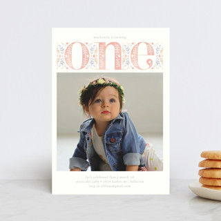 BIG ONE Children's Birthday Party Postcards