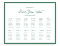 Fresh Classic Custom Seating Charts