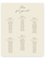 Written in the Stars Custom Seating Charts