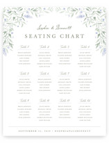 Delicate Vines Custom Seating Charts