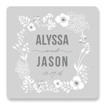 Winter Foliage Custom Stickers