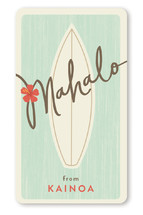 Surf Mahalo Custom Stickers