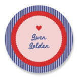 Decoder Pin Custom Stickers