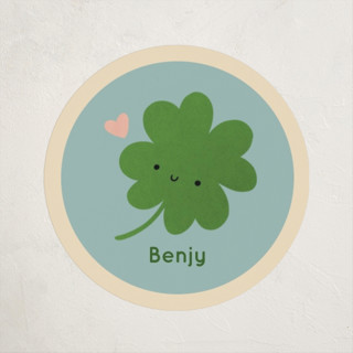 Lucky Leaf Custom Stickers