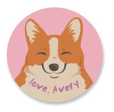 A Pawsome Valentine Custom Stickers