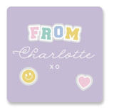 Trusty Side Zip Custom Stickers