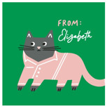 Cat's Pajamas Custom Stickers