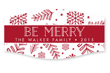 Handdrawn Holiday Custom Stickers