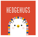 Rainbow Hedgehog Custom Stickers
