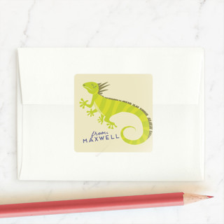 Iguana Be Yours Custom Stickers