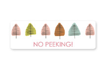 Watercolor Brush Trees Custom Stickers