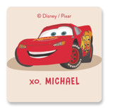 Pixar's Race Car Wish Custom Stickers