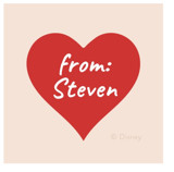 Disney's Mickey Love! Custom Stickers