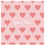 With Love Custom Stickers