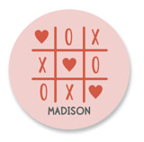 Tic Tac Toe Custom Stickers