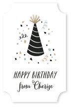 Birthday Confetti Custom Stickers