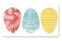 Painted Eggs Custom Stickers