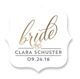 Golden Bride Custom Stickers