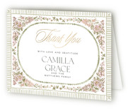 Wildflower Frame Confirmation Thank You Cards