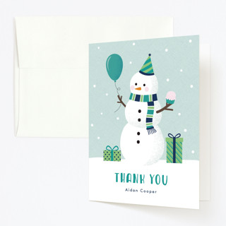 ONEderland Children's Birthday Party Thank You Cards