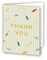 o-fish-ally! Children's Birthday Party Thank You Cards