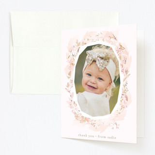 kiddies crown Children's Birthday Party Thank You Cards