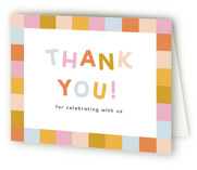 Two Much Fun Children's Birthday Party Thank You Cards