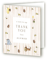 Disney's Winnie The Pooh First Bee-day Children's Birthday Party Thank You Cards