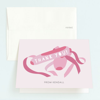 Let's Dance! Children's Birthday Party Thank You Cards