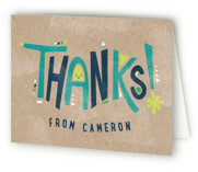 Happy Letters Children's Birthday Party Thank You Cards