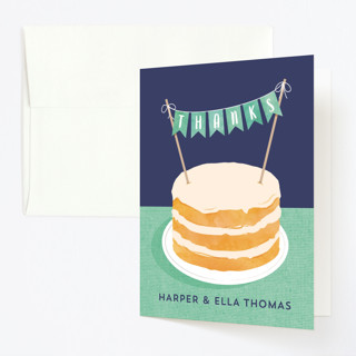 Buttercream & Bunting Children's Birthday Party Thank You Cards