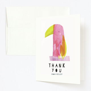 Toucan Children's Birthday Party Thank You Cards