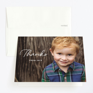 Birthday Script Children's Birthday Party Thank You Cards