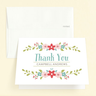 Saddle Up! Children's Birthday Party Thank You Cards